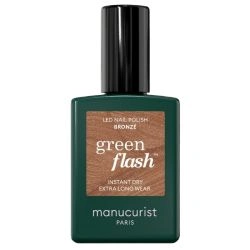 Semi-permanenter LED-Nagellack Green Flash Bronzé Manucurist 15ml