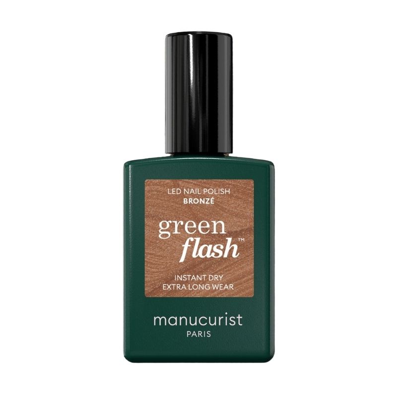 Semi-permanente LED vernis Green Flash Bronzé Manucurist 15ml
