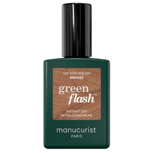 Verniz semi-permanente LED Green Flash Bronzé Manucurist 15ml