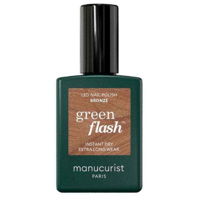 Verniz semi-permanente LED Green Flash Bronzé Manucurist 15ml