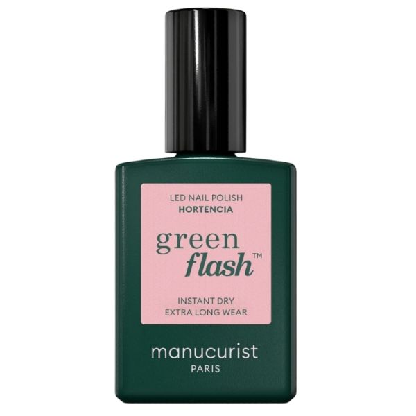Semi-permanente LED vernis Green Flash Hortencia Manucurist 15ml