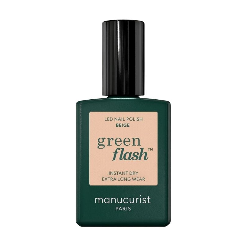 Semi-permanente LED vernis Green Flash Nude Beige Manucurist 15ml