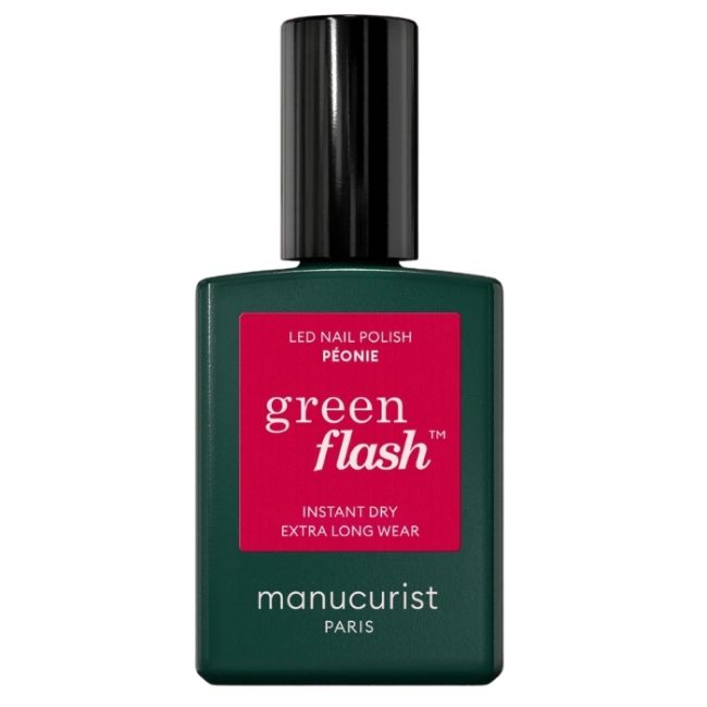 Semi-permanente LED vernis Green Flash Peonie Manucurist 15ml