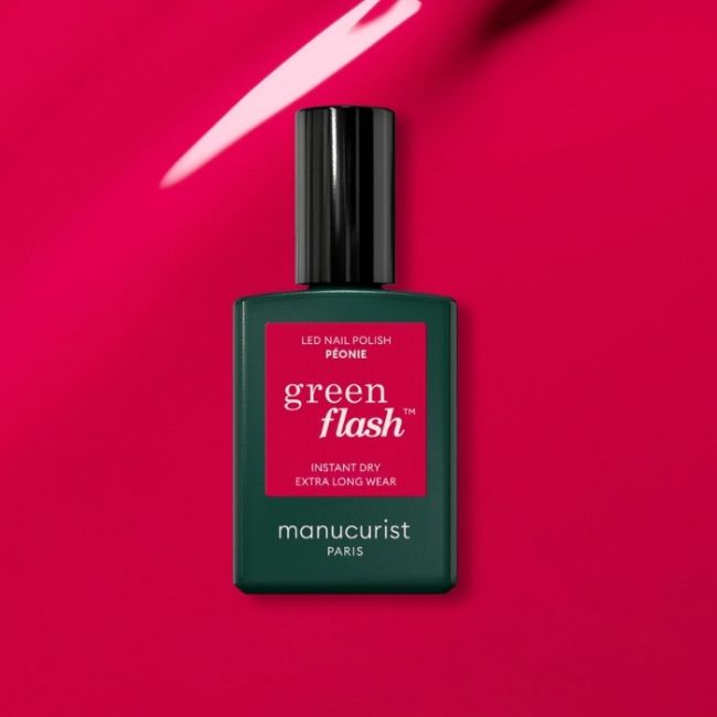 Semi-permanente LED vernis Green Flash Peonie Manucurist 15ml