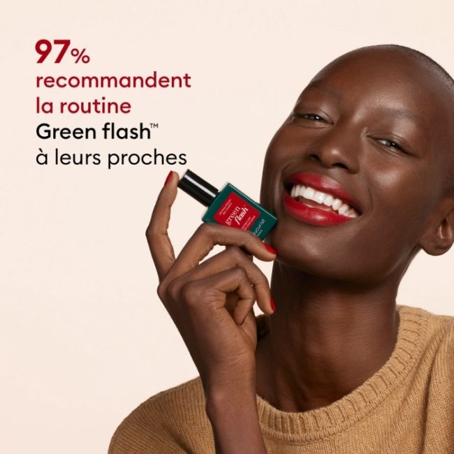 Semi-permanente LED vernis Green Flash Poppy Red Manucurist 15ml