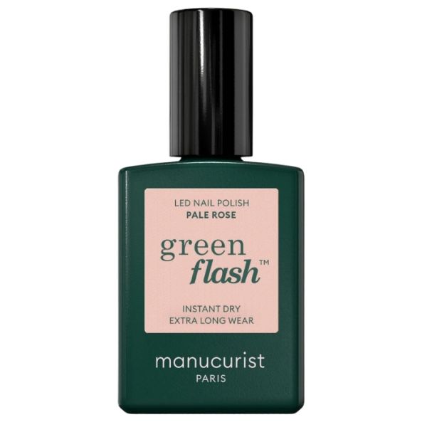 Verniz semi-permanente LED Green Flash Pale Rose Manucurist 15ml
