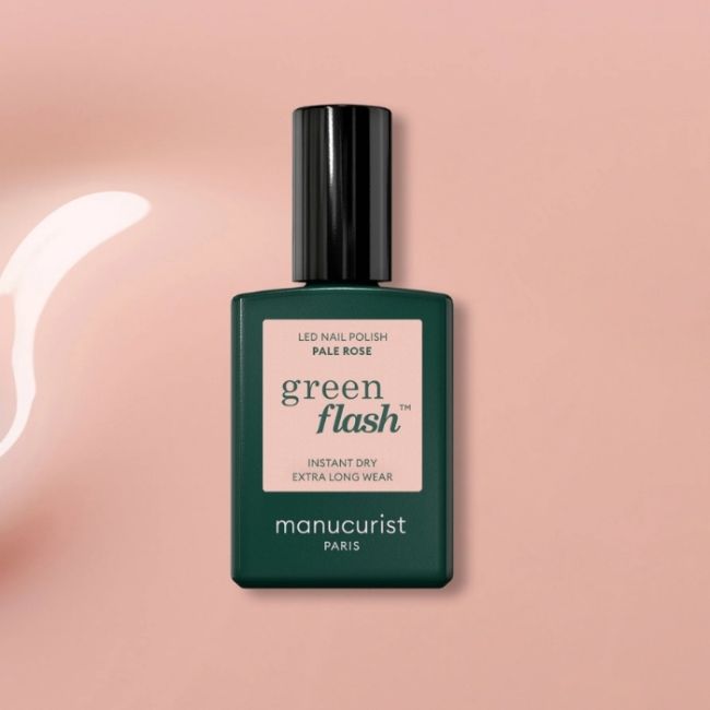 Verniz semi-permanente LED Green Flash Pale Rose Manucurist 15ml