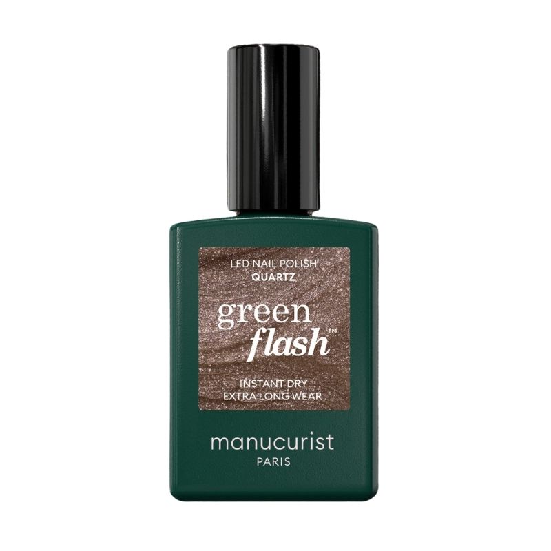 Semi-permanente LED vernis Green Flash Quartz Manucurist 15ml