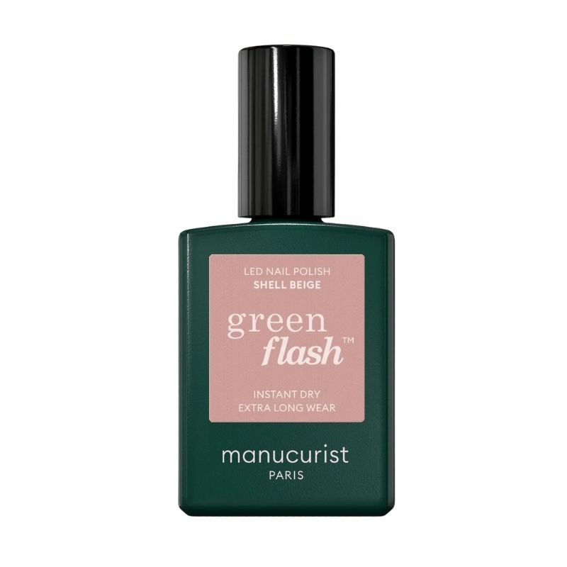 Verniz semi-permanente LED Green Flash Shell Beige Manucurist 15ml