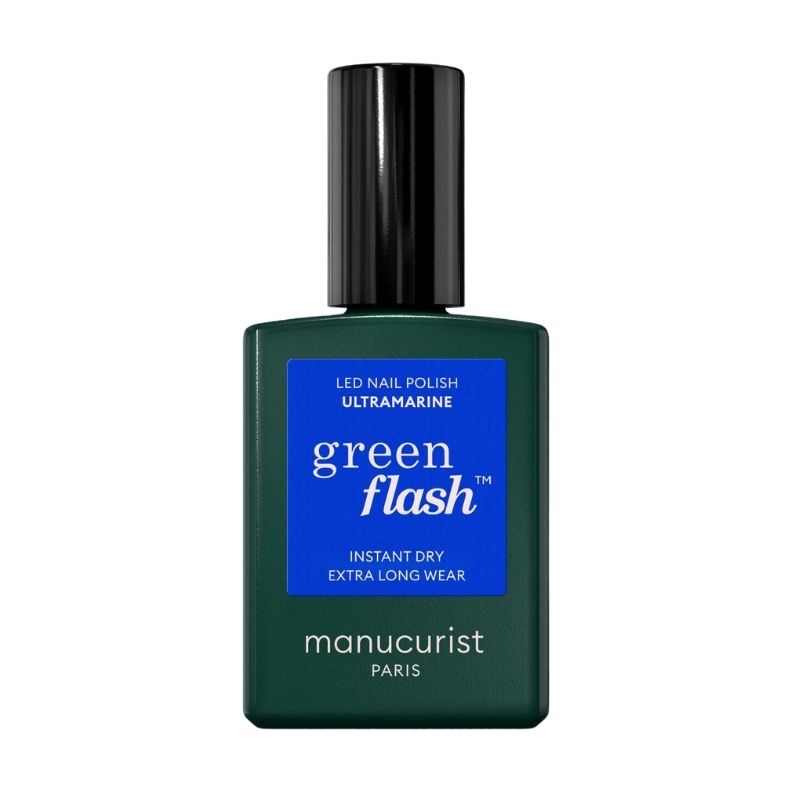 Verniz semi-permanente LED Green Flash Ultramarine Manucurist 15ml