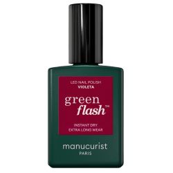 Verniz semi-permanente LED Green Flash Violeta Manucurist 15ml