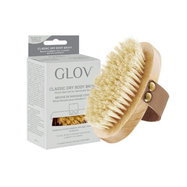 Brosse de massage corporel et exfoliation à sec Glov