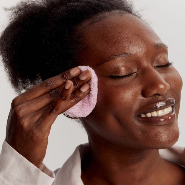5 herbruikbare roze Glov make-up remover pads