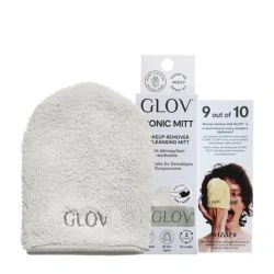 Gant démaquillant à l'eau réutilisable gris Glov