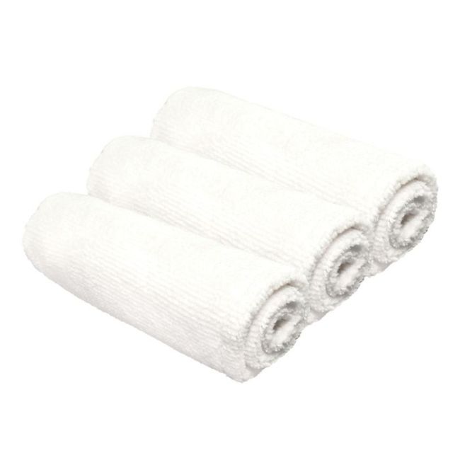 Trio de toalhas desmaquilhantes brancas Glov