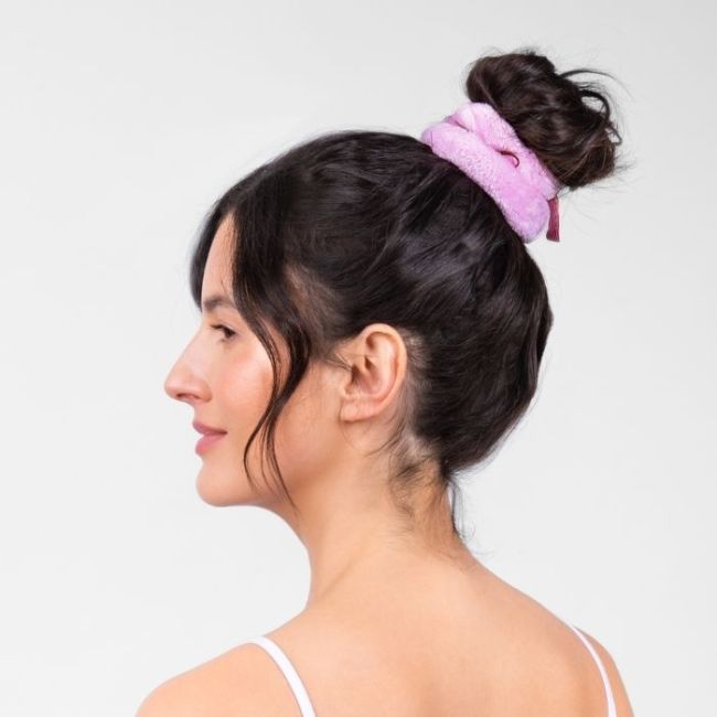 Chouchou desmaquilhante facial ultra suave rosa Glov