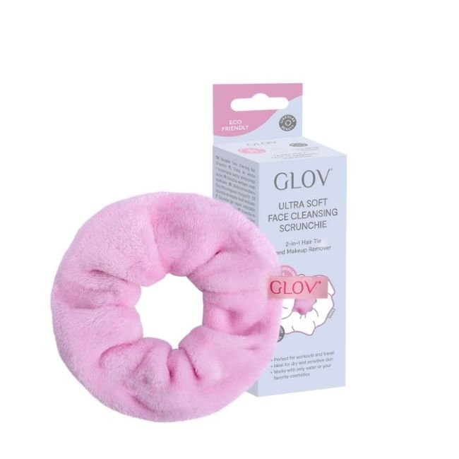Chouchou gezichtsreinigingsdoekje ultra zacht roze Glov