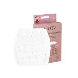 Bandeau pour cheveux extra large blanc Glov