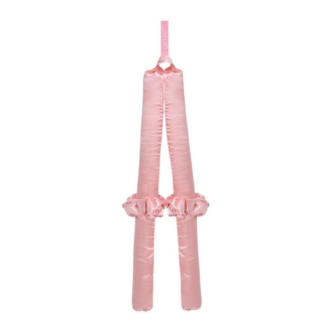 Bigoudis sans chaleur satin rose CoolCurl Glov