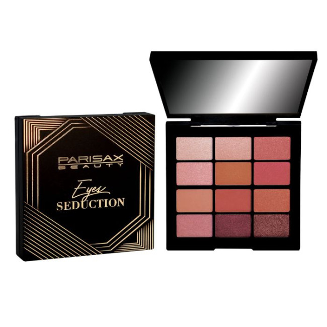 Palette Ogen Verleiding 12 oogschaduwkleuren rose Parisax