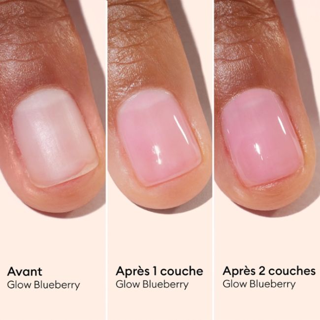 Verzorgende hydraterende vernis Active Glow Blueberry Manucurist 15ml