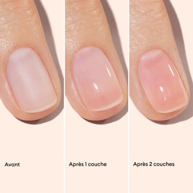 Verzorgende hydraterende vernis Active Glow Framboos Manucurist 15ml