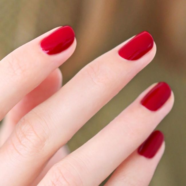 Green Red Cherry Nail Polish Manucurist 15ml