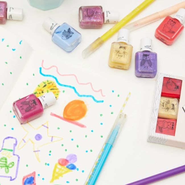 Esmalte para niños Los Animacuristas Lily La Unicornio Manucurist 9ml