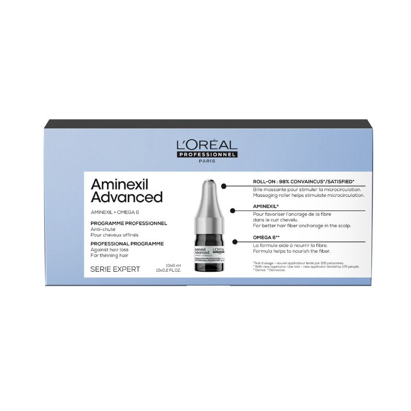 Anti-valprogramma Aminexil Advanced L'Oréal Professionnel 10x6ml