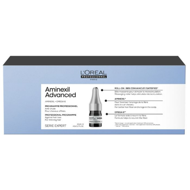 Antivalprogramma Aminexil Advanced L'Oréal Professionnel 42x6ml