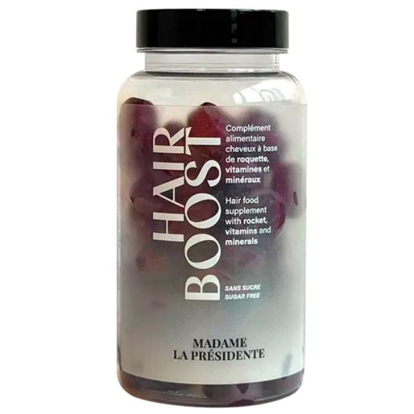 Gomas de cabelo sem açúcar Hair Boost Senhora Presidente Gomas de cabelo sem açúcar Hair Boost Senhora Presidente
