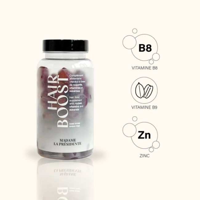 Gomas de cabelo sem açúcar Hair Boost Senhora Presidente
