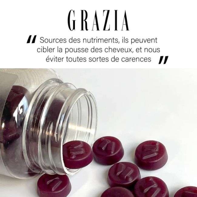Suikervrije haar gummies Hair Boost Madame la Présidente