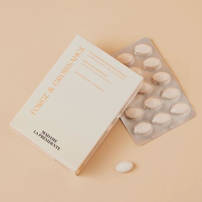 Voedingssupplement haar Kracht & Groei Mevrouw de President