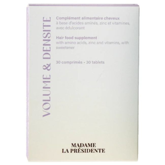 Suplemento alimentar para cabelo Volume & Densidade Senhora Presidente