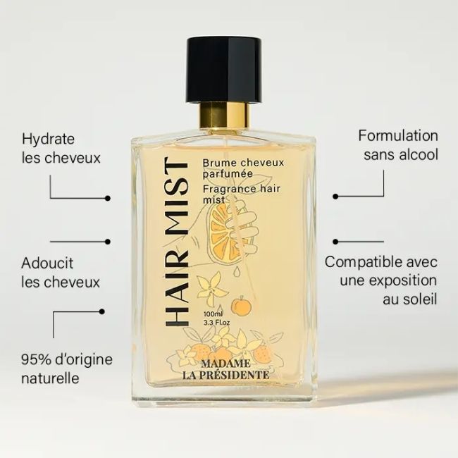 Geparfumeerde haarmist Madame la Présidente 100ml