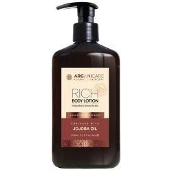 Arganicare Lotion riche pour le corps Jojoba 400ml