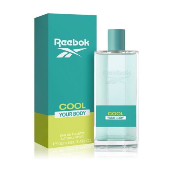 Água de colônia feminina Cool Your Body Reebok 100ml Água de colônia feminina Cool Your Body Reebok 100ml