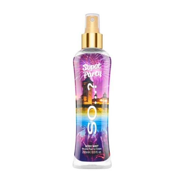 Mist voor het lichaam So…? Escape Sopot Party 200ml
