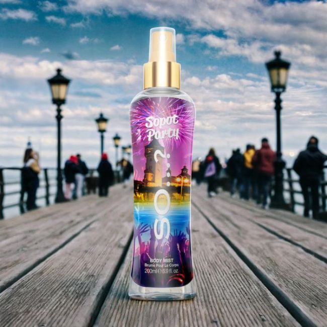 Mist voor het lichaam So…? Escape Sopot Party 200ml