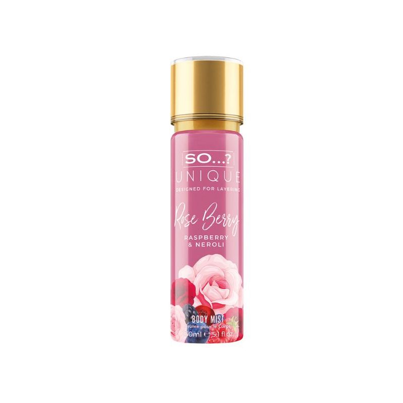 Bruma para o corpo So…? Unique Rose Berry 150ml