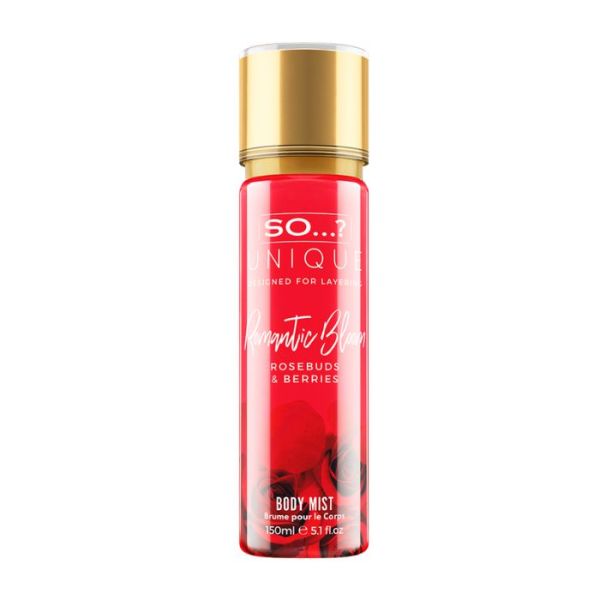 Bruma para o corpo So…? Unique Romantic bloom 150ml Bruma para o corpo So…? Unique Romantic bloom 150ml