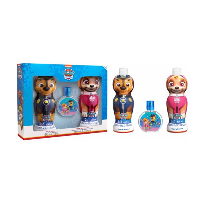 Cadeauset eau de toilette en douchegel Paw Patrol