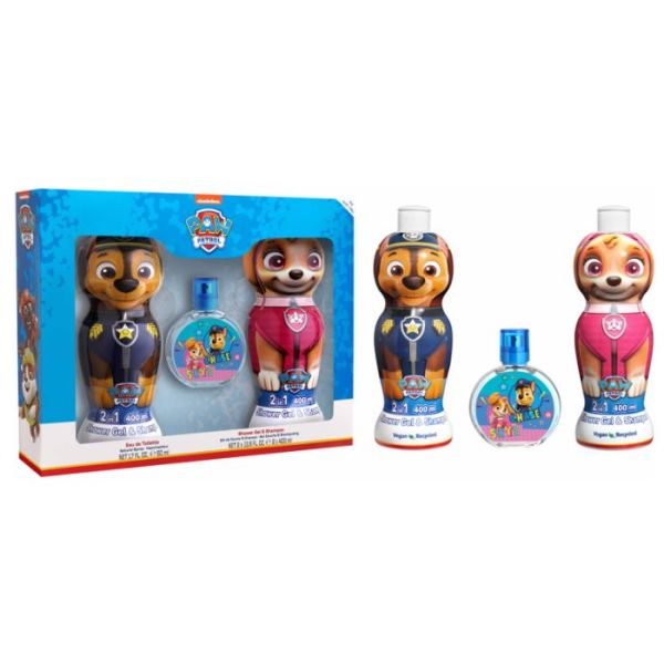 Conjunto de eau de toilette e gel de duche Paw Patrol Conjunto de eau de toilette e gel de duche Paw Patrol