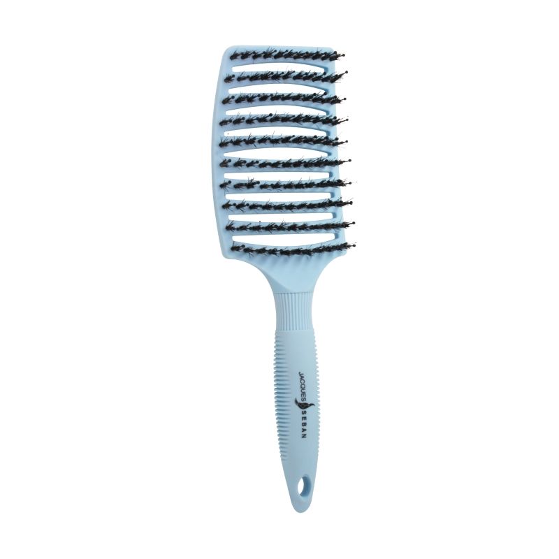 Brosse curva pelos de javali azul Jacques Seban