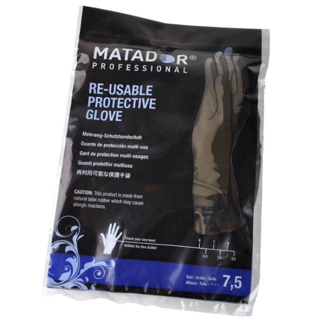 Gante de coloración Matador por sachet talla 7' Jacques Seban