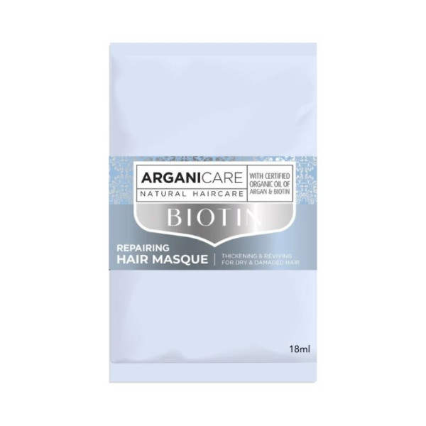 copy of Máscara hidratante reparadora para cabelos secos com Biotina Arganicare 500ML