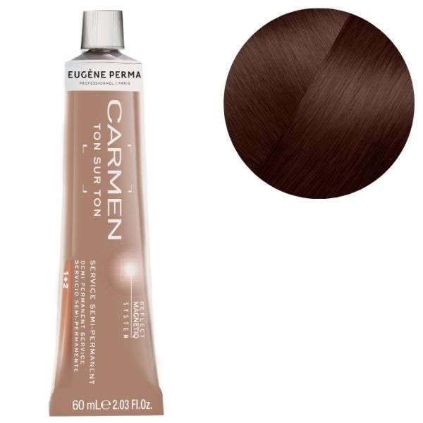 Coloração Carmen Ton sur Ton 515 Chocolate Eugène Perma 60ml