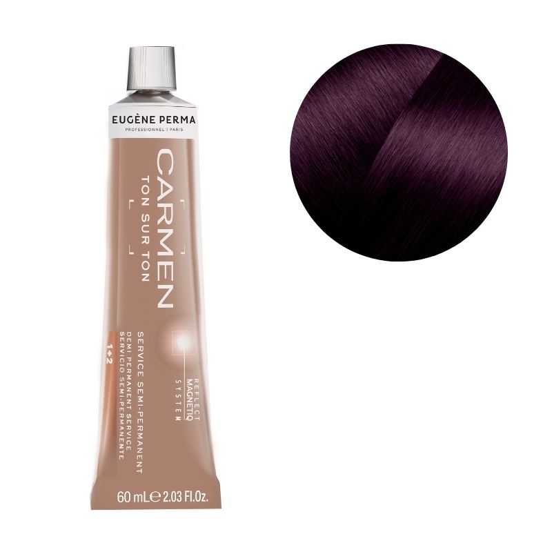 Kleur Carmen Ton sur Ton 420 Cassis Eugène Perma 60ml