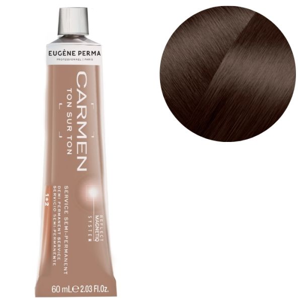 Kleur Carmen Ton sur Ton 58 Moka delicatesse Eugène Perma 60ml Kleur Carmen Ton sur Ton 58 Moka delicatesse Eugène Perma 60ml